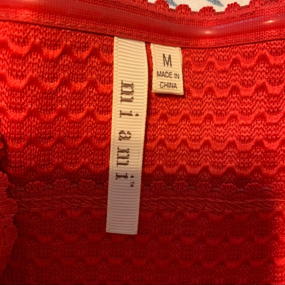 Red Fit and Flare Bandage Dress - Picture 4 of 4